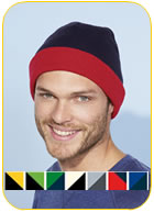 Megzta žieminė kepurė su atvartu BONUS - 01665