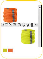 Fluorescensinių spalvų padidinto matomumo daugiafunkcinis šalikas 3v8 HV Scarf Twister